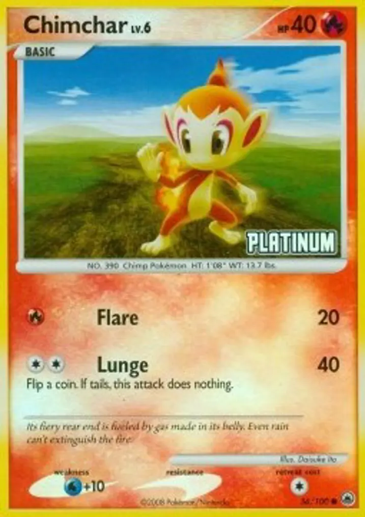 Chimchar Lv.6 